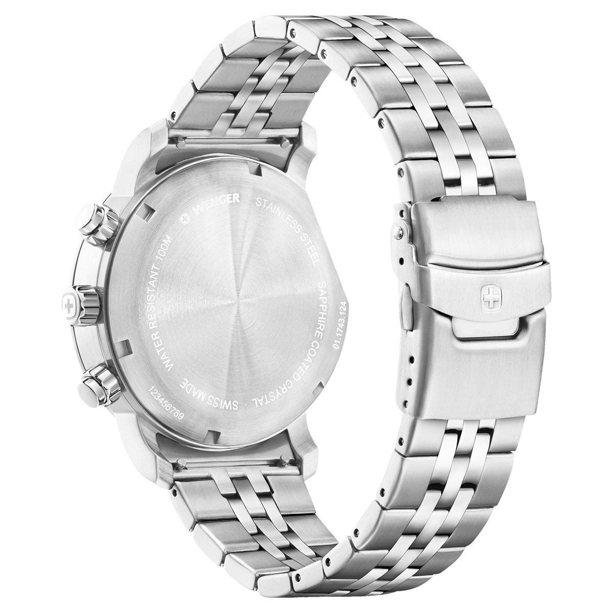 Reloj wenger discount sapphire coated crystal