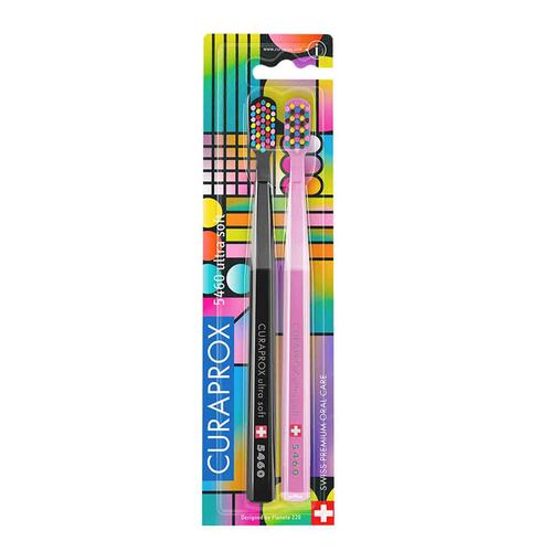 Pack Cepillos Dentales 5460 Edición 2 pzs Curaprox