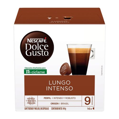 Cápsulas de Café Dolce Gusto Cappuccino Skinny 16 pzas