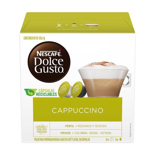 Cápsulas Cappuccino Nescafé Dolce Gusto