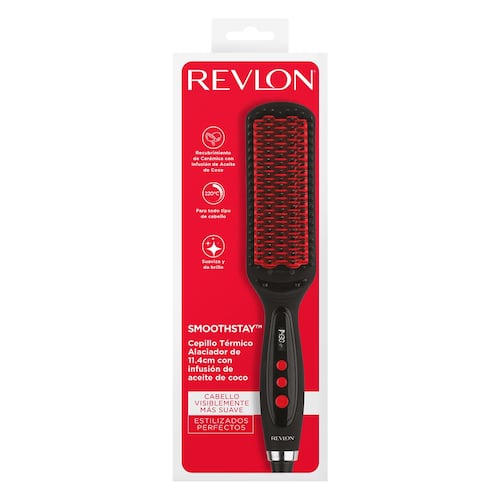 Cepillo Alaciador Smoothstay Revlon