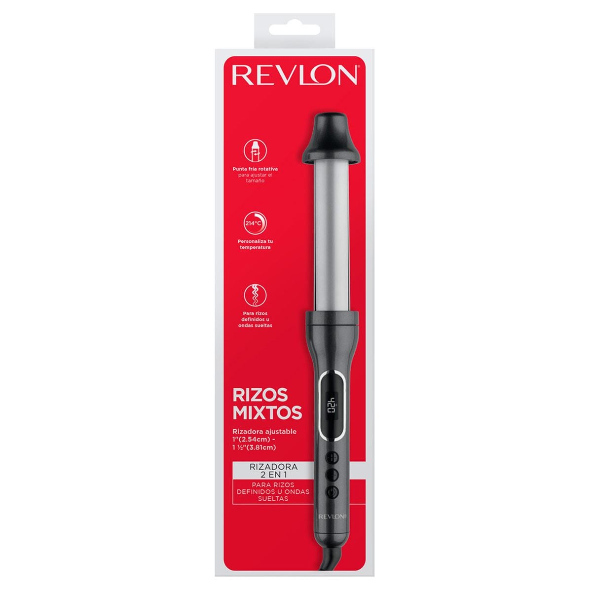 Plancha revlon morada 2025 2 en 1