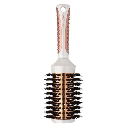 Cepillo Redondo Rose Gold Cabello Largo Revlon
