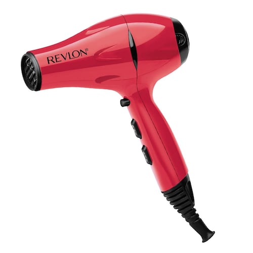 Combo rojo secadora + alaciadora cerámica revlon