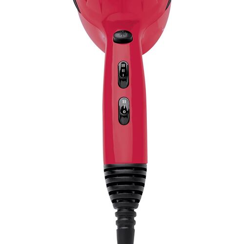 Combo rojo secadora + alaciadora cerámica revlon