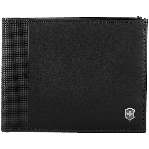 Billetera Victorinox Altius Alox Slim Bi-Fold Negro