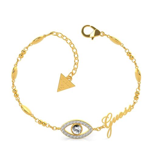 Pulsera Guess Get Lucky Dorado