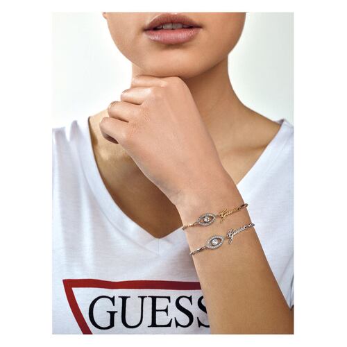 Pulsera Guess Get Lucky Dorado