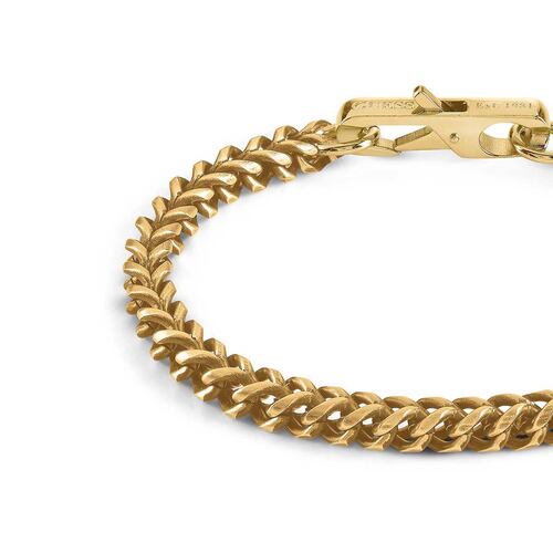 Pulsera Guess Caballero My Chains De Acero Inoxidable En Tono Oro