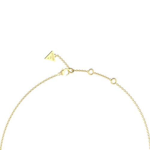 Collar Guess Rock Candy acero inoxidable dorado