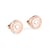 Aretes Guess  from guess with love para dama, oro rosa