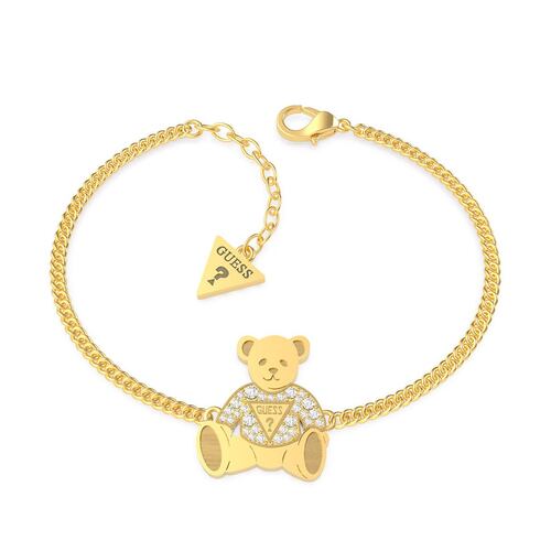 Pulsera Guess Vintage Bear Dama Dorado