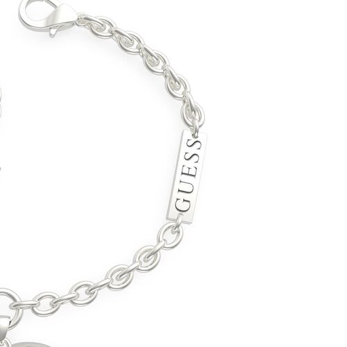 Pulsera Guess Is For Lovers Color Plata
