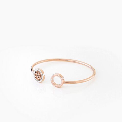 Pulsera Guess Equilibre Color Oro Rosa