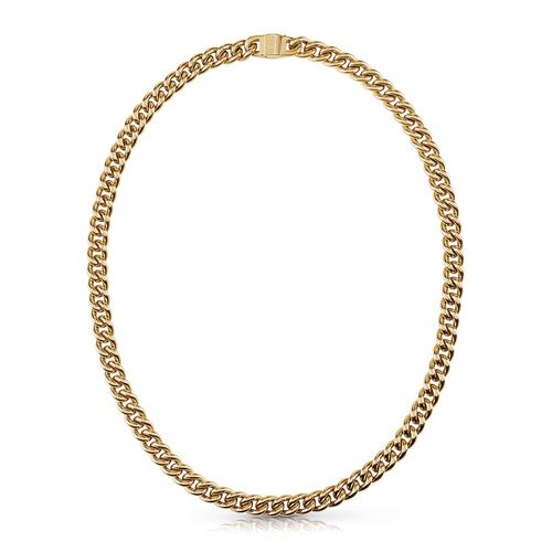 Collar guess hype para caballero, oro antigüo