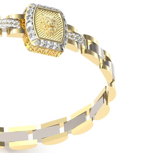 Pulsera Dorado Acero Inoxidable Guess