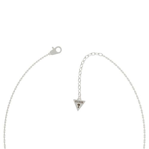 Collar Guess  eternal love para dama, plata