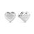 Aretes Guess Dama Studs Party De Acero Inoxidable En Tono Plata