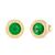 Aretes Guess Dama Color My Day De Acero Inoxidable En Tono Oro