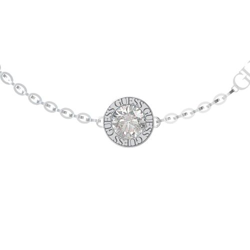 Pulsera  GUESS dama color my day de acero inoxidable en tono plateado