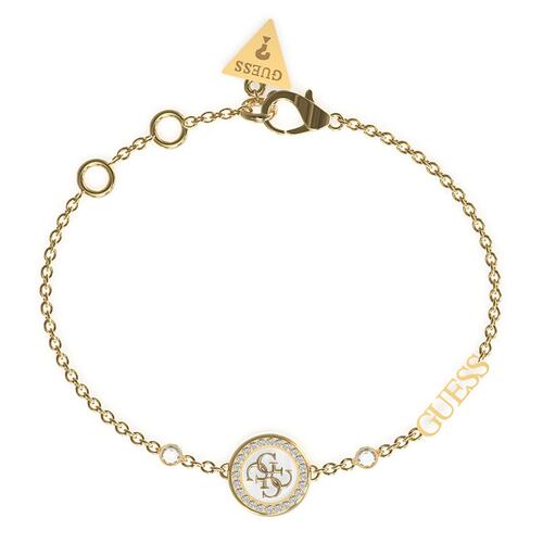 Pulsera Guess Dama Dreaming Guess De Acero Inoxidable En Tono Dorado