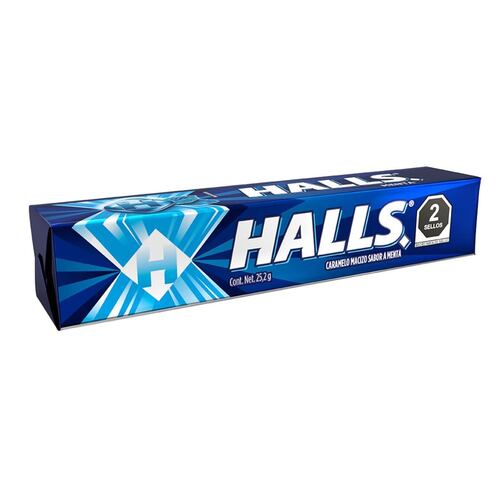 Caramelo Macizo Sabor a Menta 25.2 g Halls
