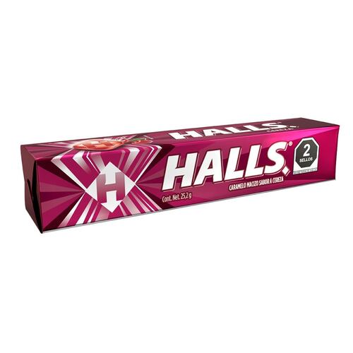 Caramelo Macizo Sabor a Cereza 25.2 g Halls