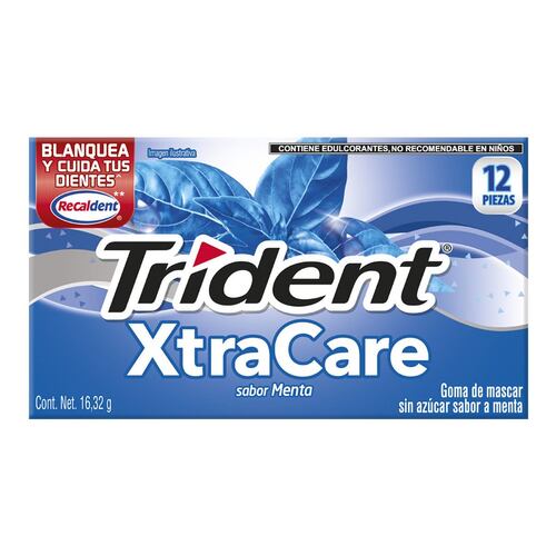 Chiclets Trident Ment.Xtracare