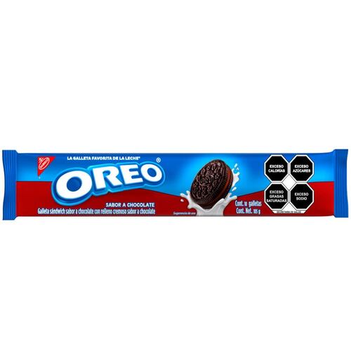 Galletas Sabor a Chocolate 105 g Oreo 1 Paquete