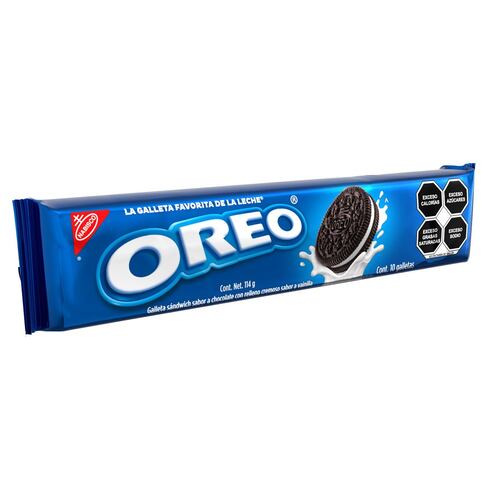 Galletas Sabor a Chocolate 114 g Oreo 1 Paquete