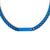Collar Guess Caballero X Logo De Acero Inoxidable En Tono Azul