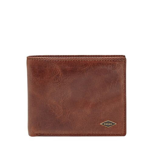 Cartera de Piel para Hombre Fossil