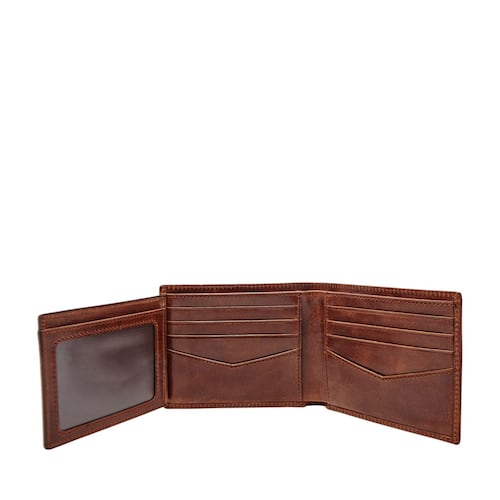 Cartera de Piel para Hombre Fossil
