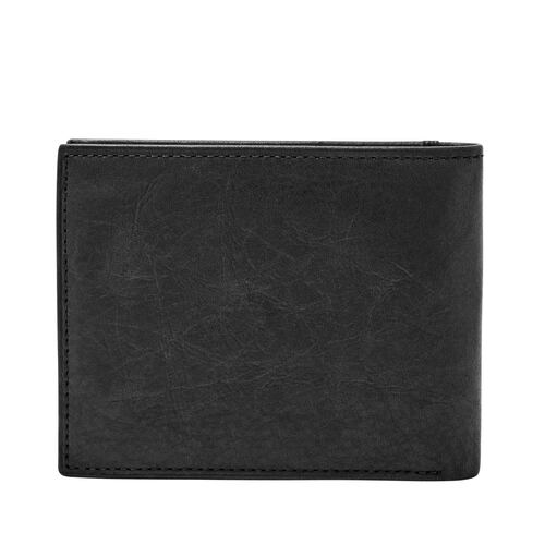 Cartera Ingram Bifold en Piel para Hombre Fossil