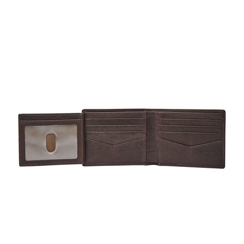 Billetera Neel Bifold en Piel para Hombre Fossil