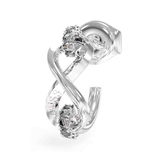 Aretes Guess Endless Dreams acero inoxidable plateado
