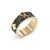 Anillo 4G de Acero Inoxidable en Tono Dorado Guess