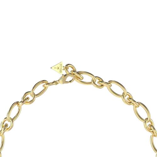 Collar Guess Amami acero inoxidable dorado