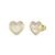 Aretes Guess Amami acero inoxidable dorado