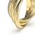 Anillo Guess Perfect acero inoxidable dorado