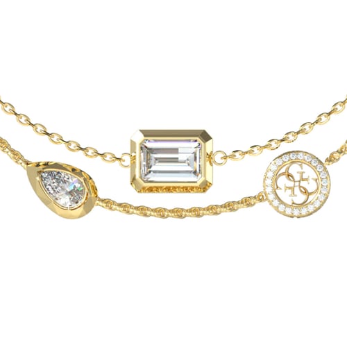 Brazalete 4G Light Dorado Guess para Dama