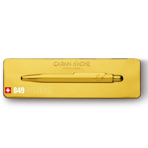 Bolígrafo 849 Gold bar