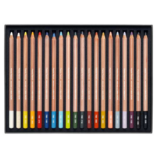 Estuche con 20  lápiz pastel profesional