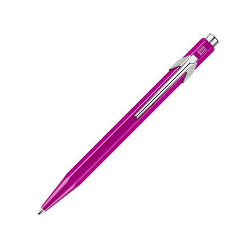 Bolígrafo violeta punto mediano