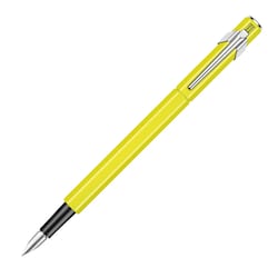 pluma-fuente-punto-mediano-color-amarillo