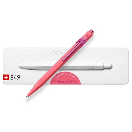 Bolígrafo Fino 849 Caran d´ache rosa
