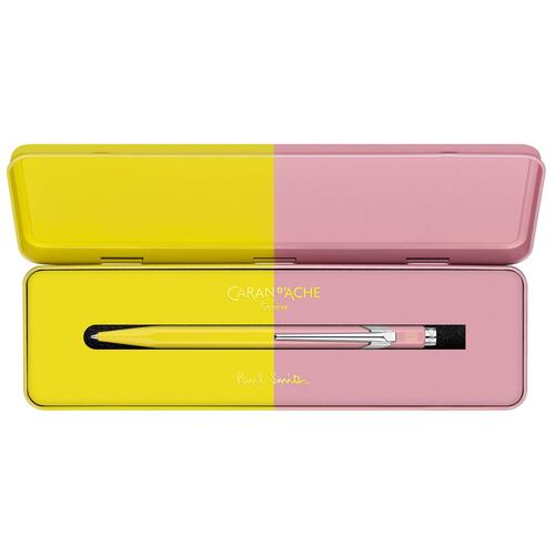 Caran D´Ache Bolígrafo Paul Smith Amarillo rosa