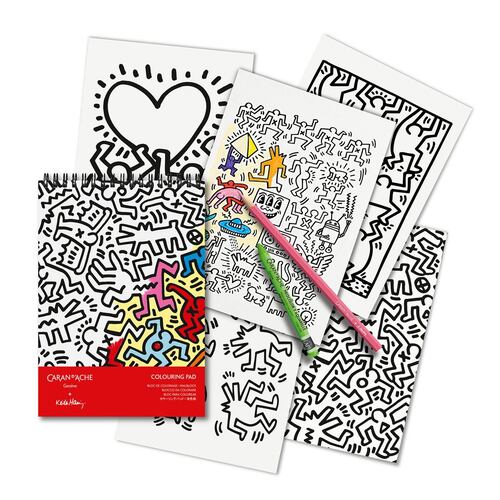Caran d´Ache Keith Haring Cuaderno Para Colorear