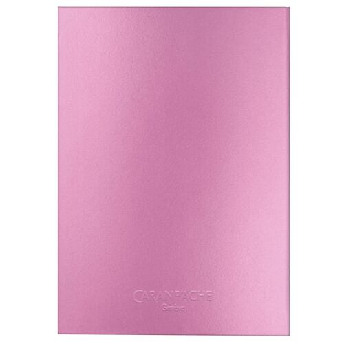Caran d´Ache Libreta A5 Pasta Dura Rosa Met