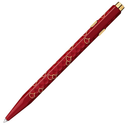 Pluma 849™ Dragón de Caran d’Ache rojo-dorado